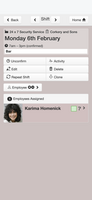 ShiftApp mobile screenshot