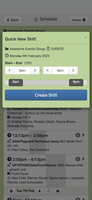 ShiftApp mobile screenshot