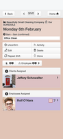 ShiftApp mobile screenshot
