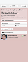 ShiftApp mobile screenshot