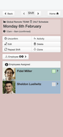 ShiftApp mobile screenshot