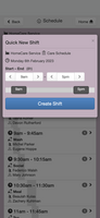 ShiftApp mobile screenshot
