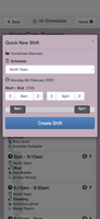 ShiftApp mobile screenshot