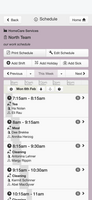 ShiftApp mobile screenshot