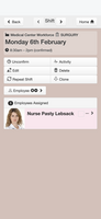 ShiftApp mobile screenshot