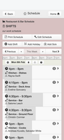 ShiftApp mobile screenshot