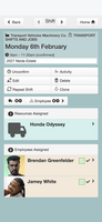 ShiftApp mobile screenshot