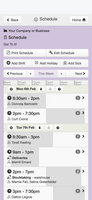 ShiftApp mobile screenshot