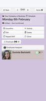 ShiftApp mobile screenshot