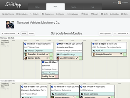 ShiftApp screenshot