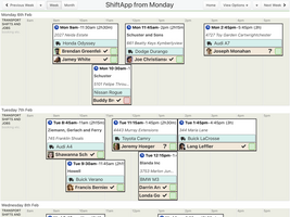 ShiftApp screenshot