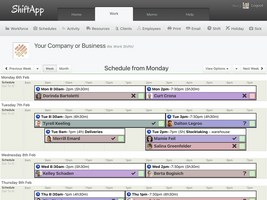 ShiftApp screenshot