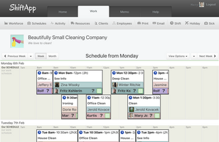 ShiftApp screenshot