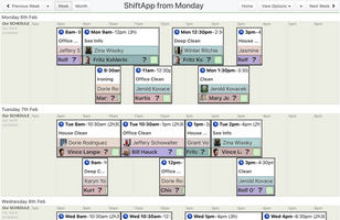 ShiftApp screenshot
