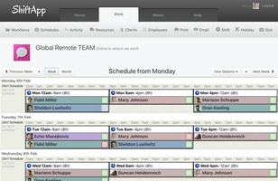 ShiftApp screenshot