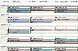ShiftApp screenshot