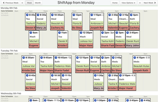 ShiftApp screenshot