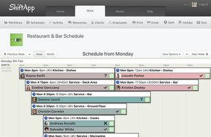 ShiftApp screenshot