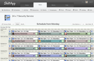 ShiftApp screenshot