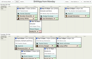 ShiftApp screenshot