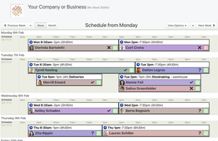 ShiftApp screenshot