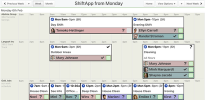 ShiftApp screenshot