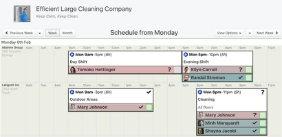 ShiftApp screenshot
