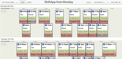 ShiftApp screenshot