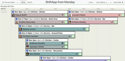 ShiftApp screenshot