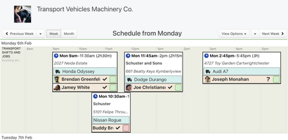 ShiftApp screenshot