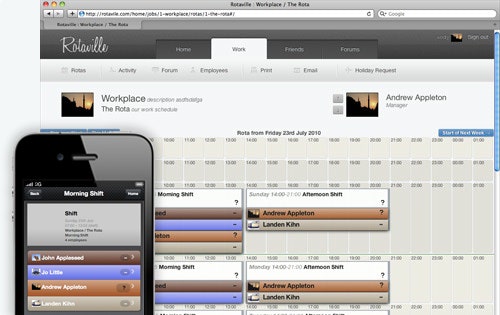 Staff Schedule Software